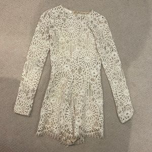 Alexis lace romper